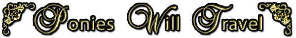 Logo, Ponies Will Travel - Horse Rides